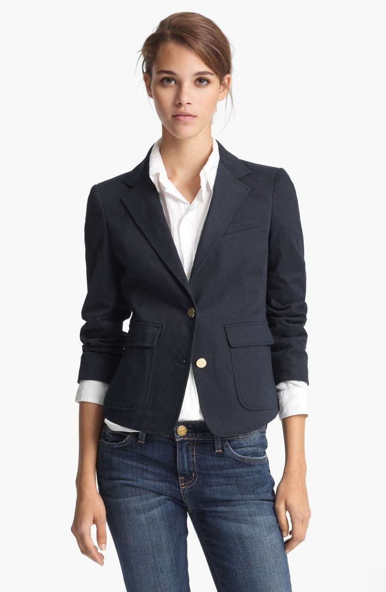 Band of Outsiders Stretch Sateen Schoolboy Blazer | Nordstrom