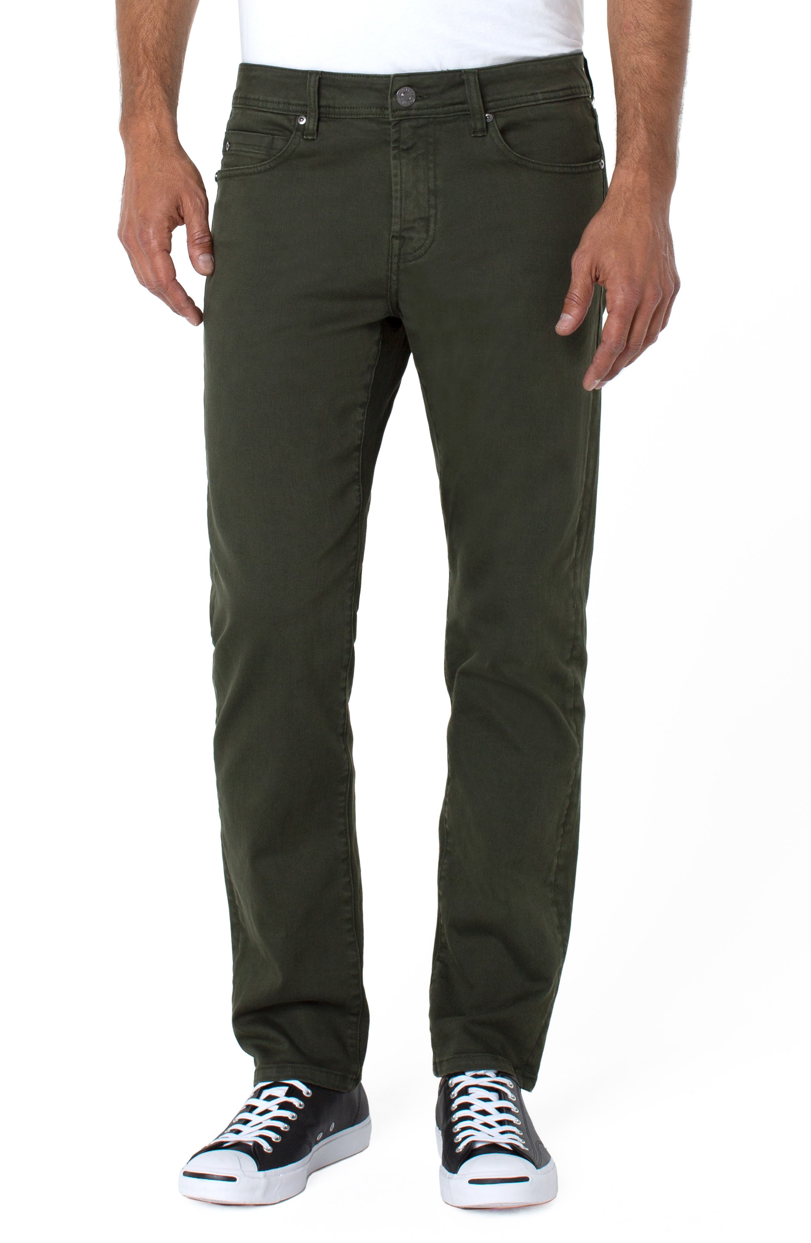 Liverpool Los Angeles Regent Relaxed Straight Leg Jeans in Pine Grove 