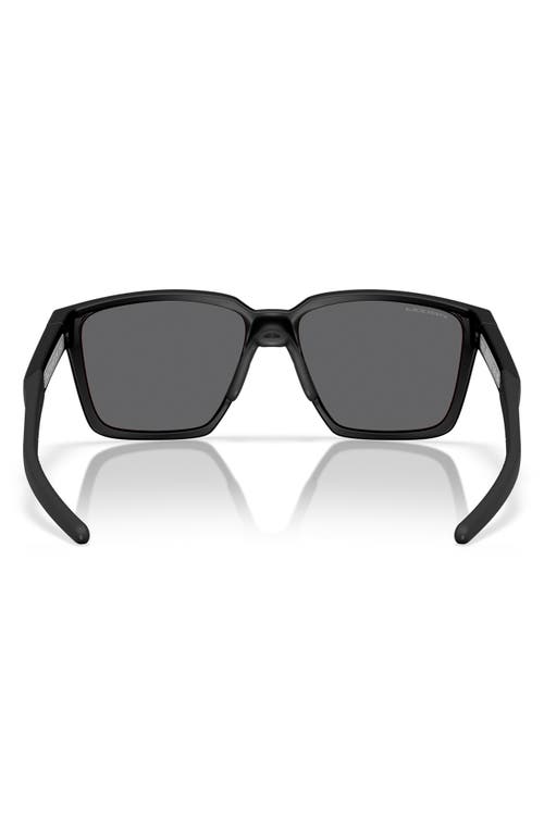 Oakley Men's Polarized Sunglasses, Oo4143 Parlay In Matte Black