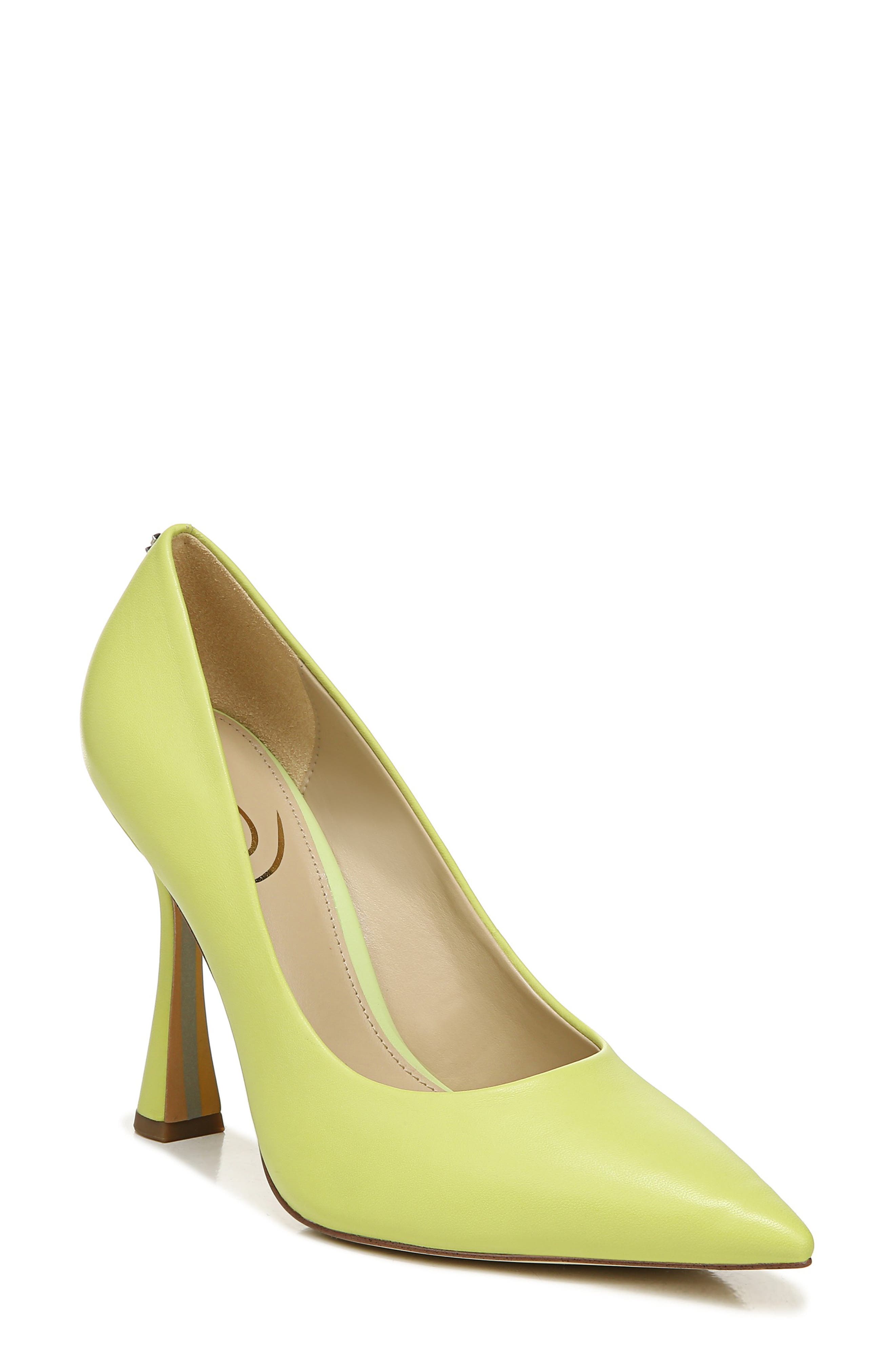 Mixed Color Classic Women High Heels Shoes 7cm Female Simple Women Pumps Heels Dress Shoes Orange,6.5
