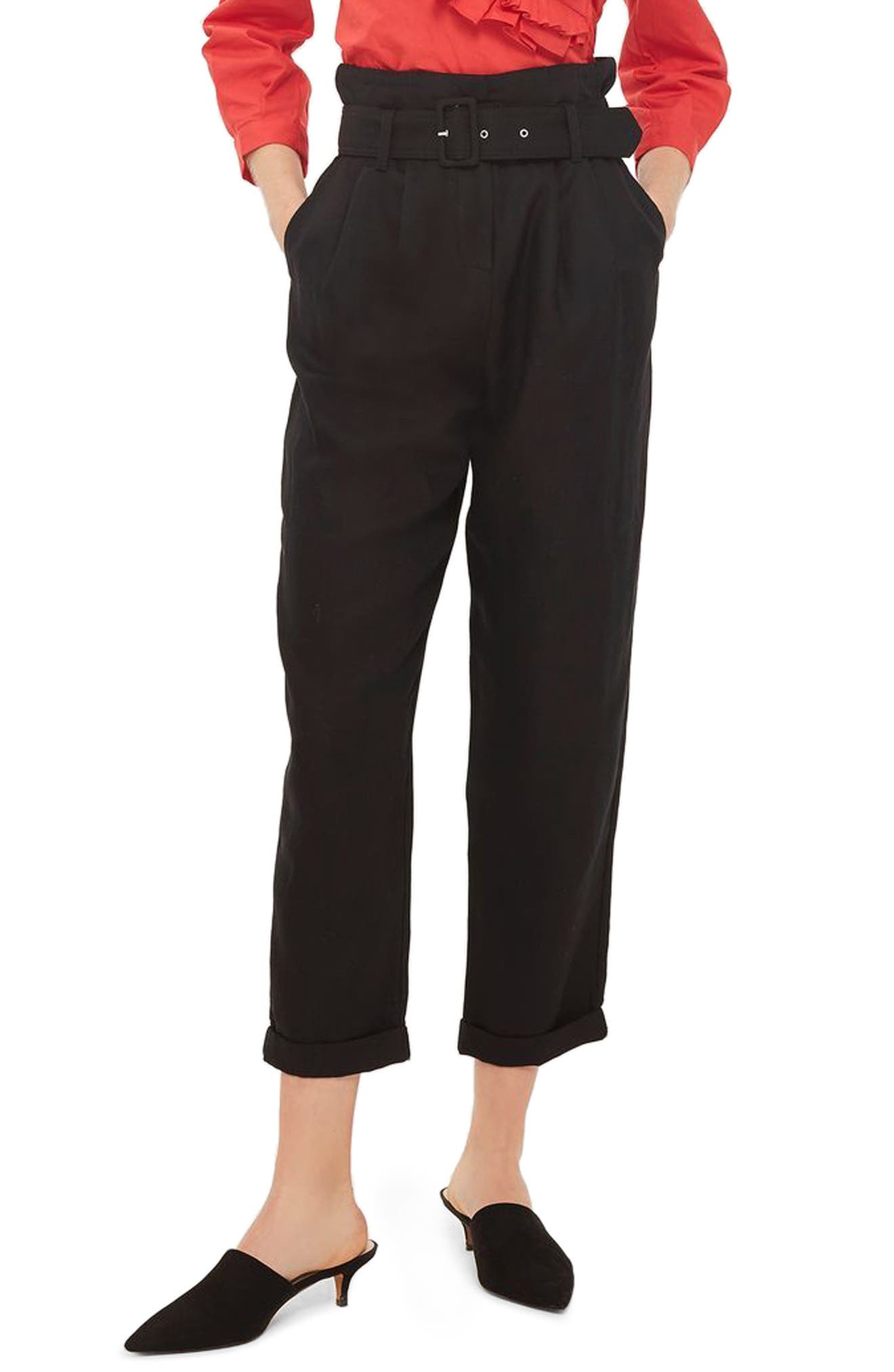 Mensy Belted Trousers Nordstrom