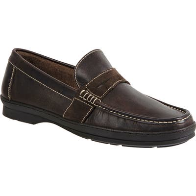 Sandro Moscoloni Reid Penny Loafer - Brown