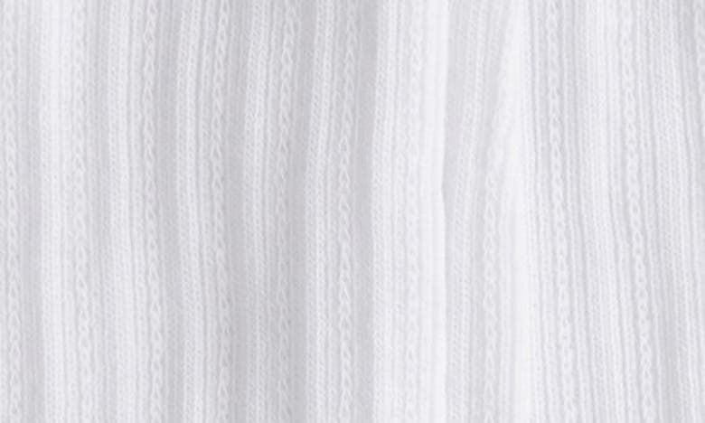 HUE HUE 3-PACK SCALLOPED POINTELLE CREW SOCKS