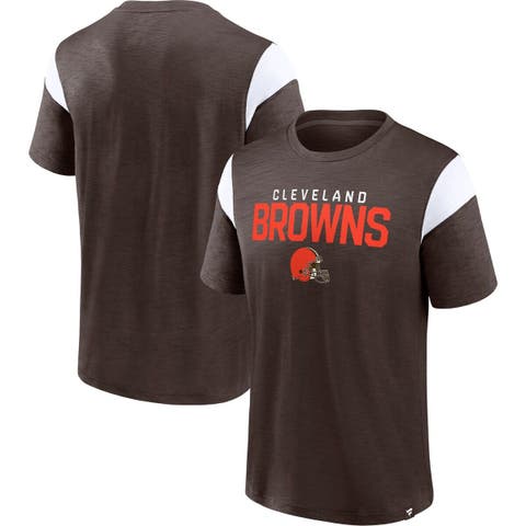 Men's Fanatics Branded Deshaun Watson Brown Cleveland Browns Player Icon Name & Number T-Shirt