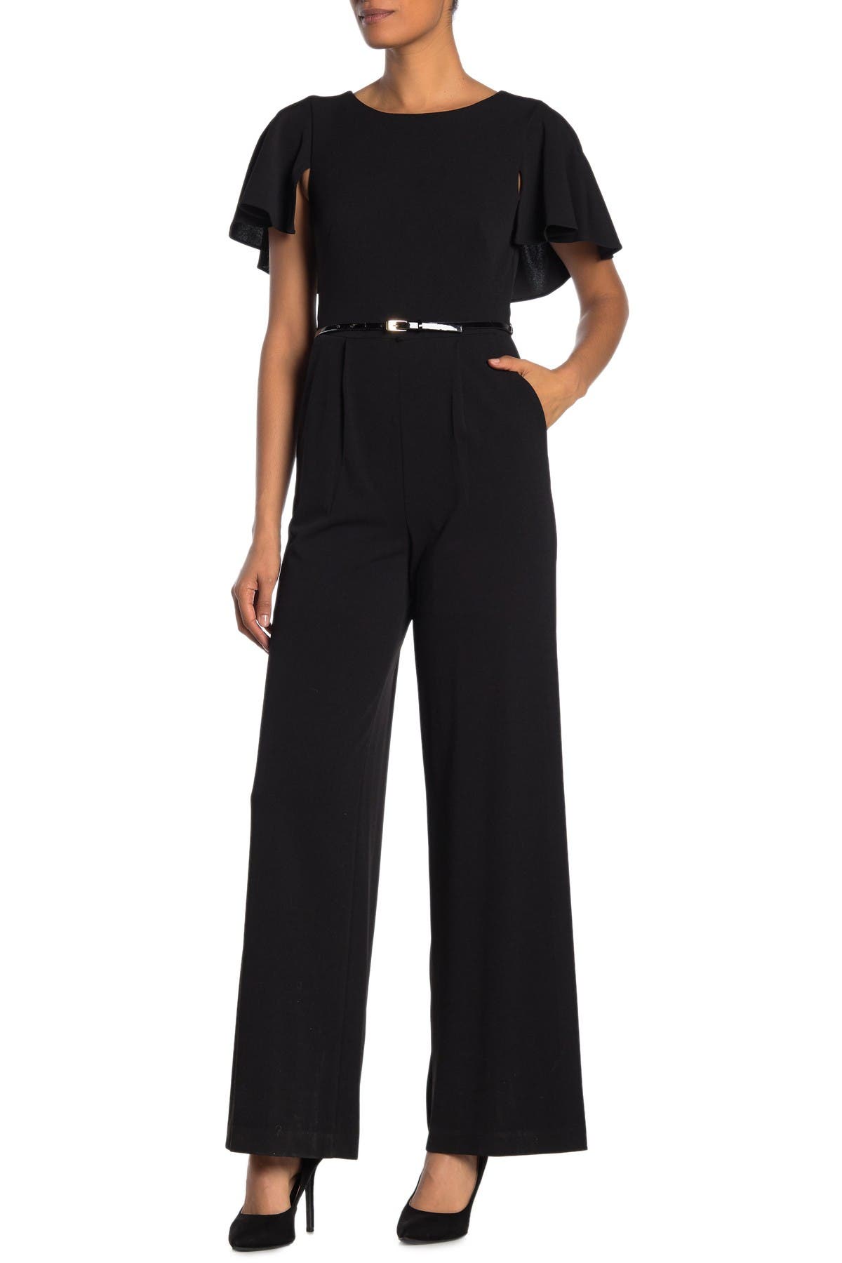 cotton culotte jumpsuit