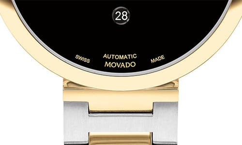 Shop Movado Museum Classic Bracelet Watch, 32mm In Gold/silver