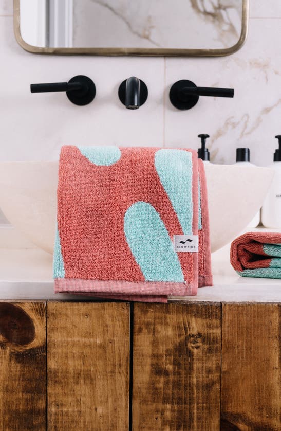 Shop Slowtide Kingston Hand Towel In Pink