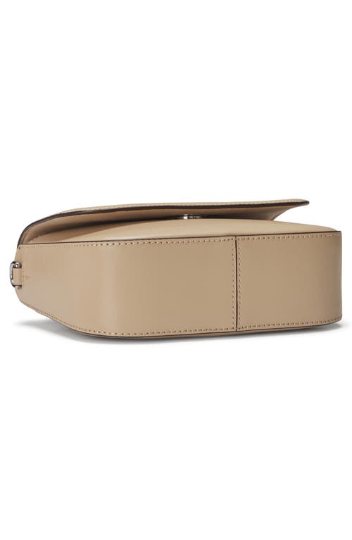 Shop Oryany Tess Flap Crossbody Bag In Skin Beige