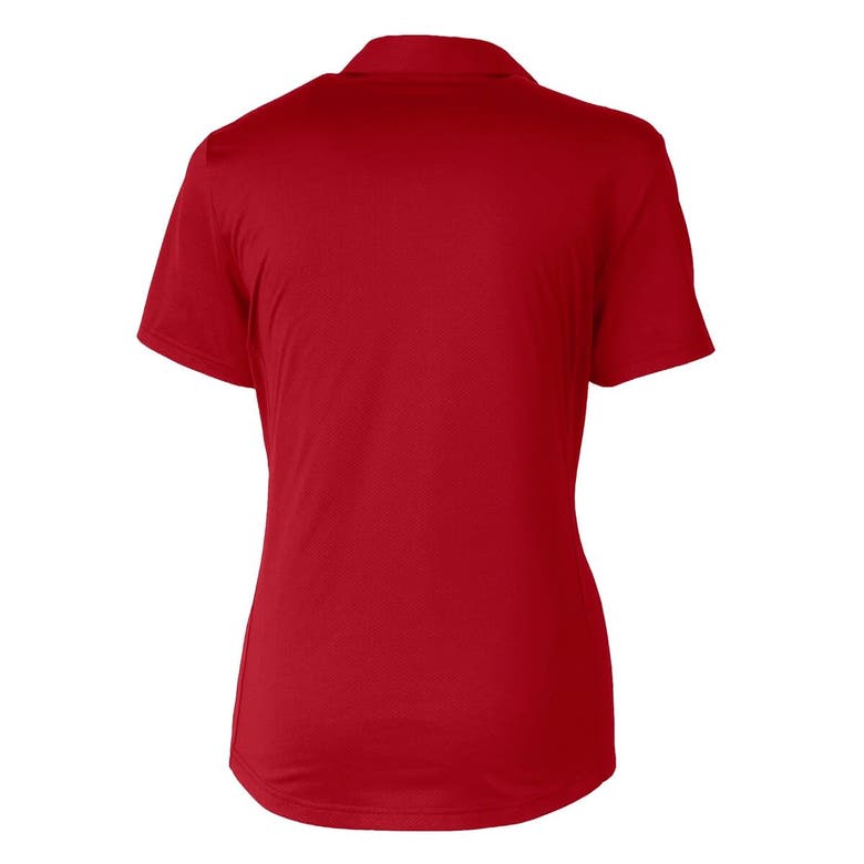 Shop Cutter & Buck Red Portland Sea Dogs Prospect Textured Stretch Polo