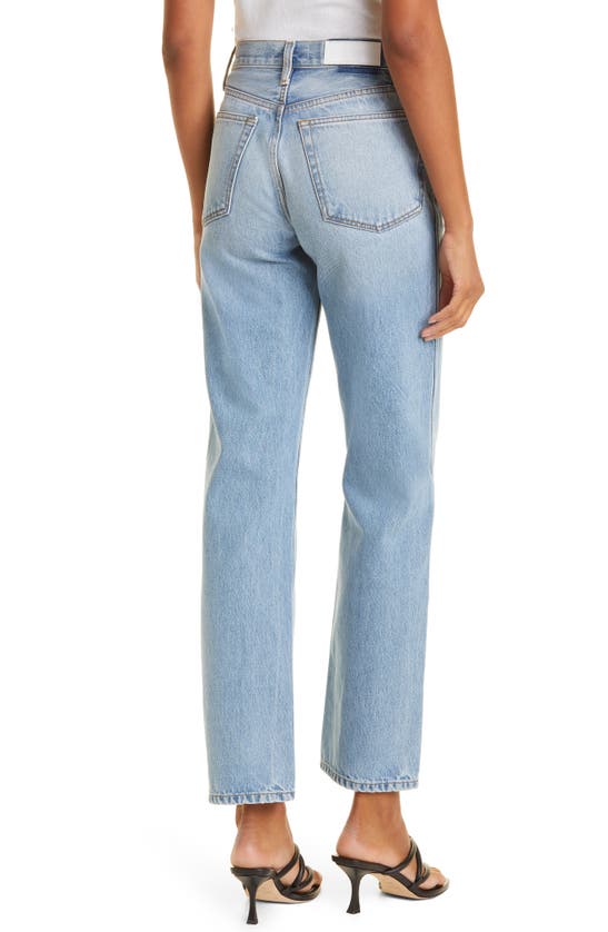 Re/done '90s High Waist Loose Jeans In 60s Fade