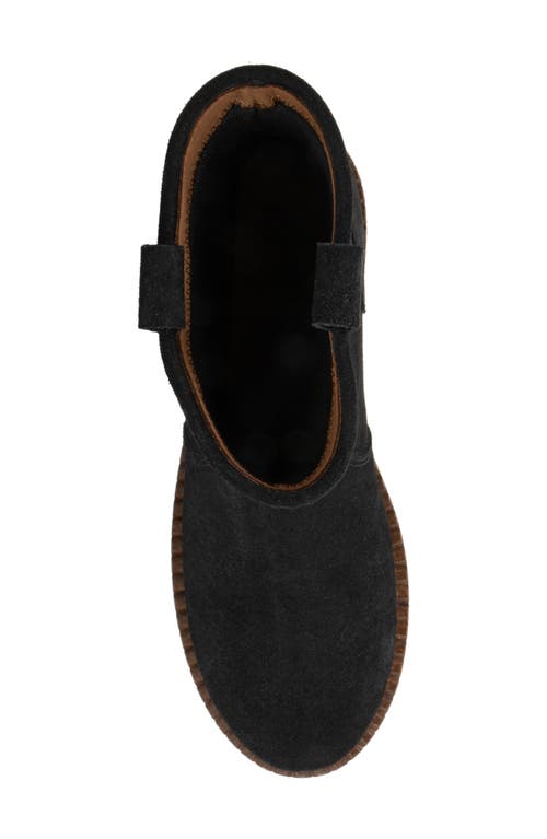 Bueno Olina Bootie In Black Suede