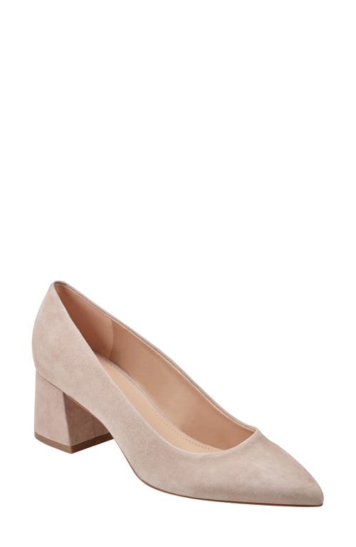 Shop Marc Fisher Ltd Lewisa Pointed Toe Pump In Light Natural