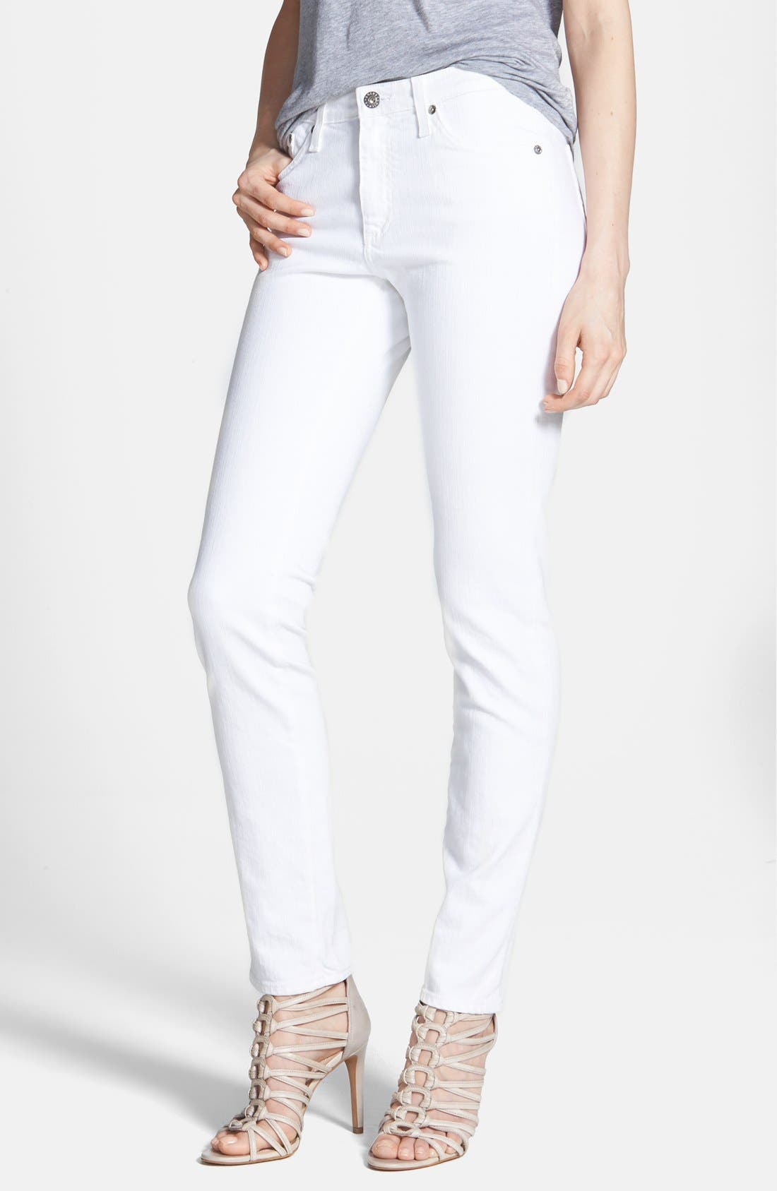 white ag jeans