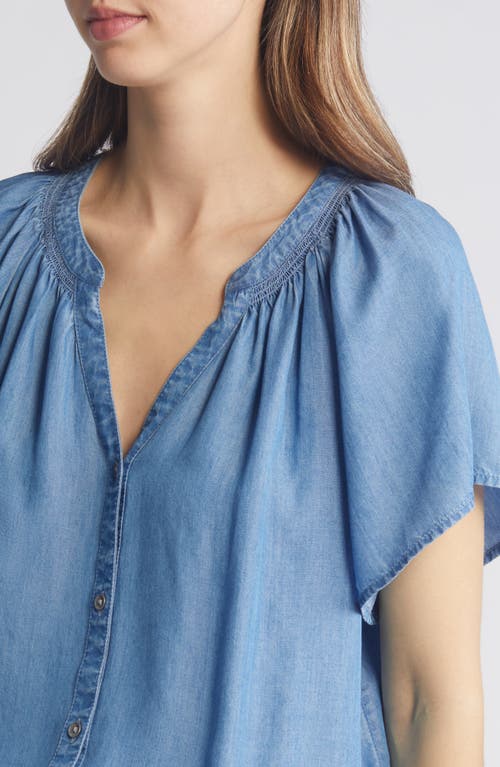 BEACHLUNCHLOUNGE BEACHLUNCHLOUNGE LORA DENIM TOP