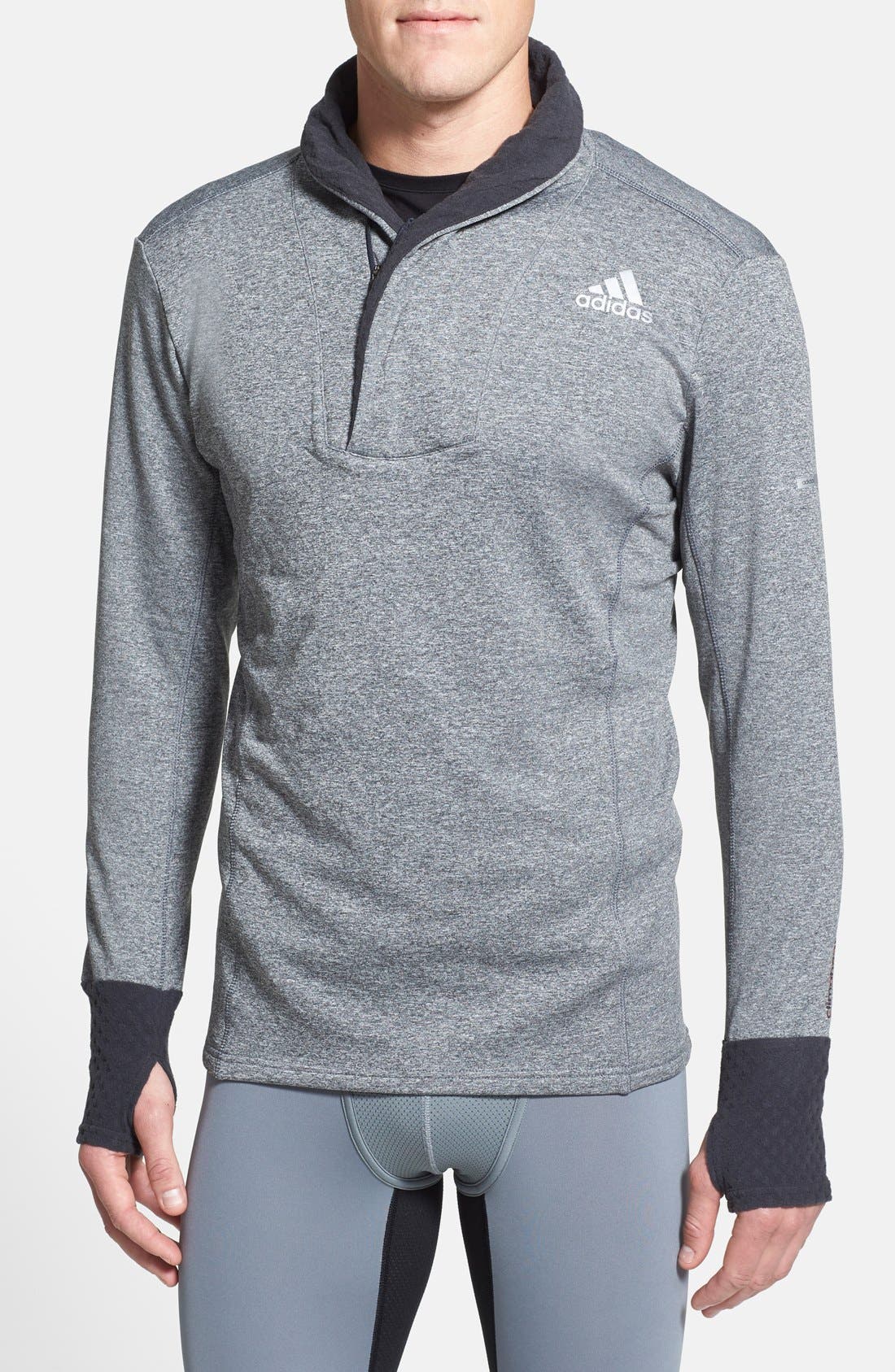 adidas Half Zip Long Sleeve Top Nordstrom