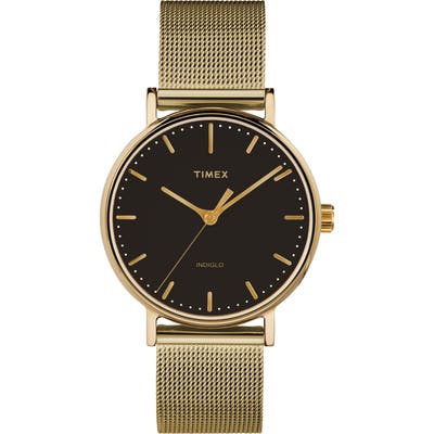 Timex Fairfield Mesh Strap Watch, 37Mm