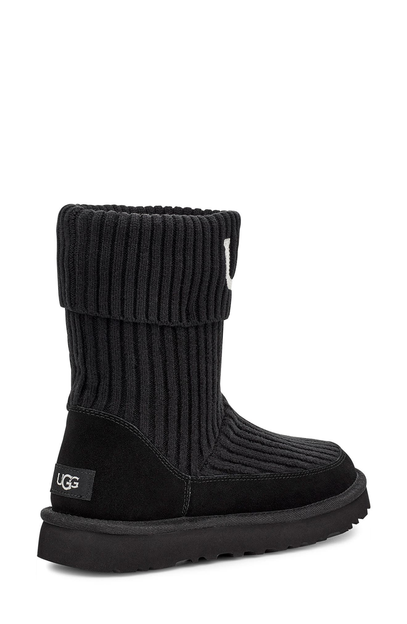 ugg qori rib knit boot