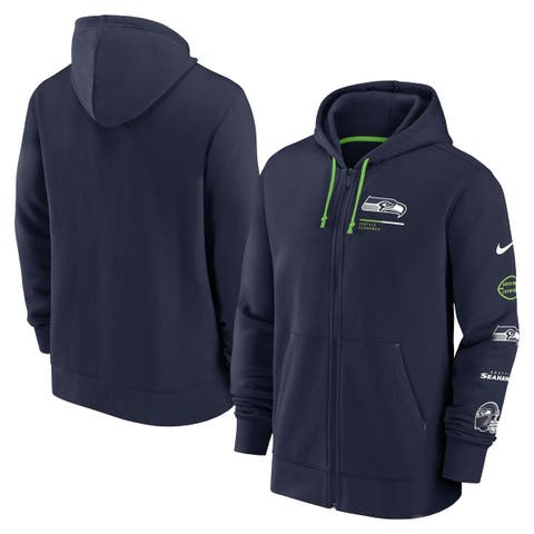 Seattle Seahawks Nike Historic Track Full-Zip Jacket - Royal