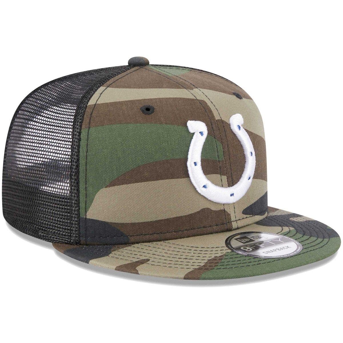 New Era Men's New Era Camo Indianapolis Colts Classic Trucker 9FIFTY ...