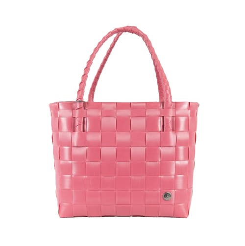 Shop Handed By Paris Recycled Plastic Tote Bag In Cherry Red