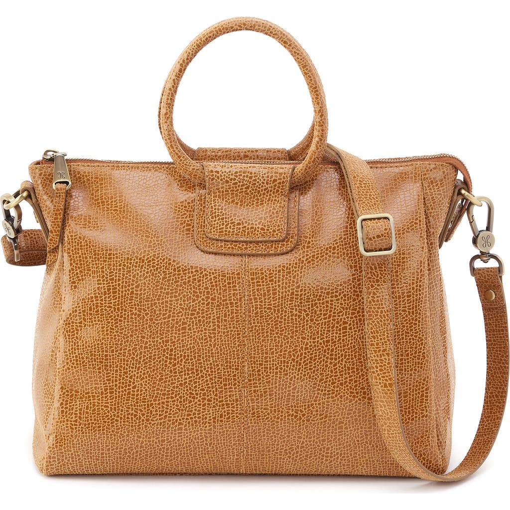 Hobo Medium Sheila Satchel In Cedar Crackle Print
