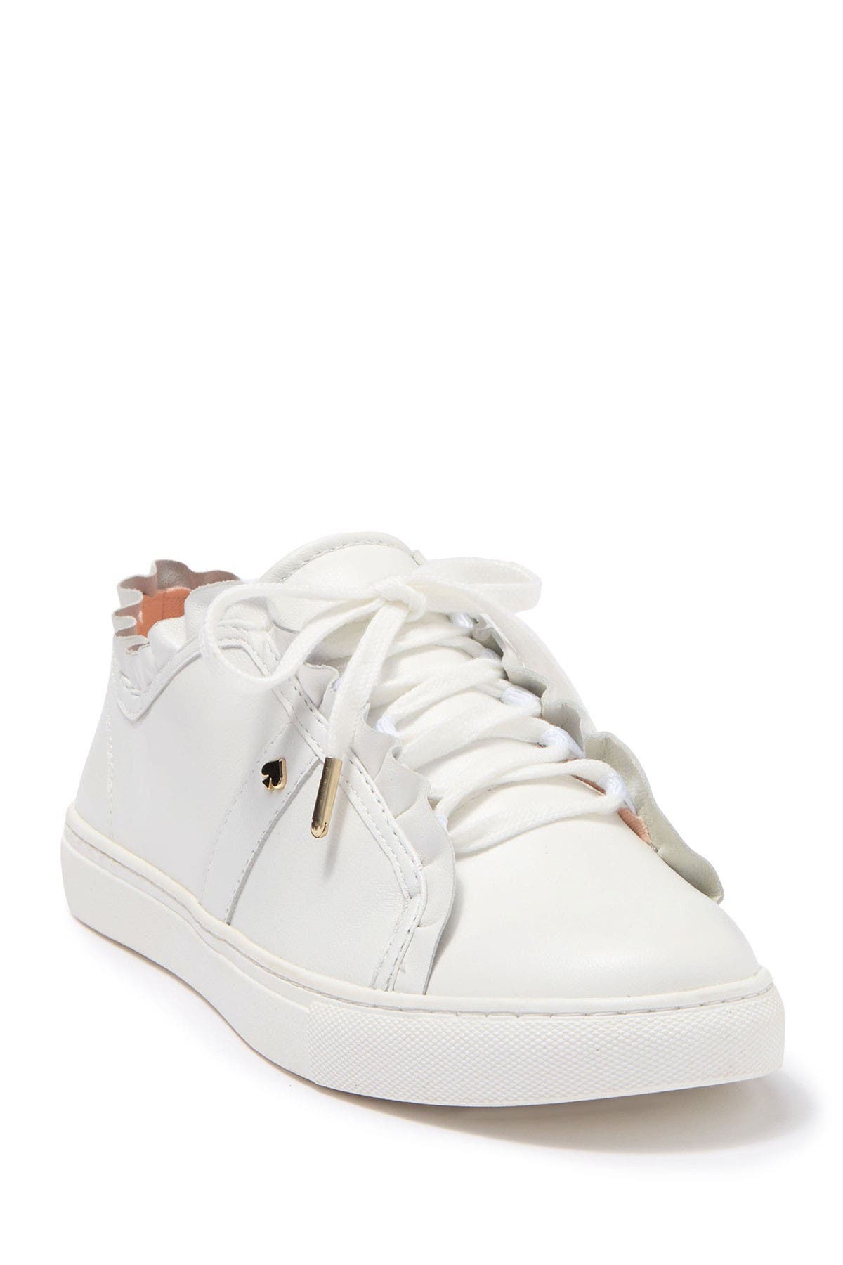 kate spade white slip on sneakers