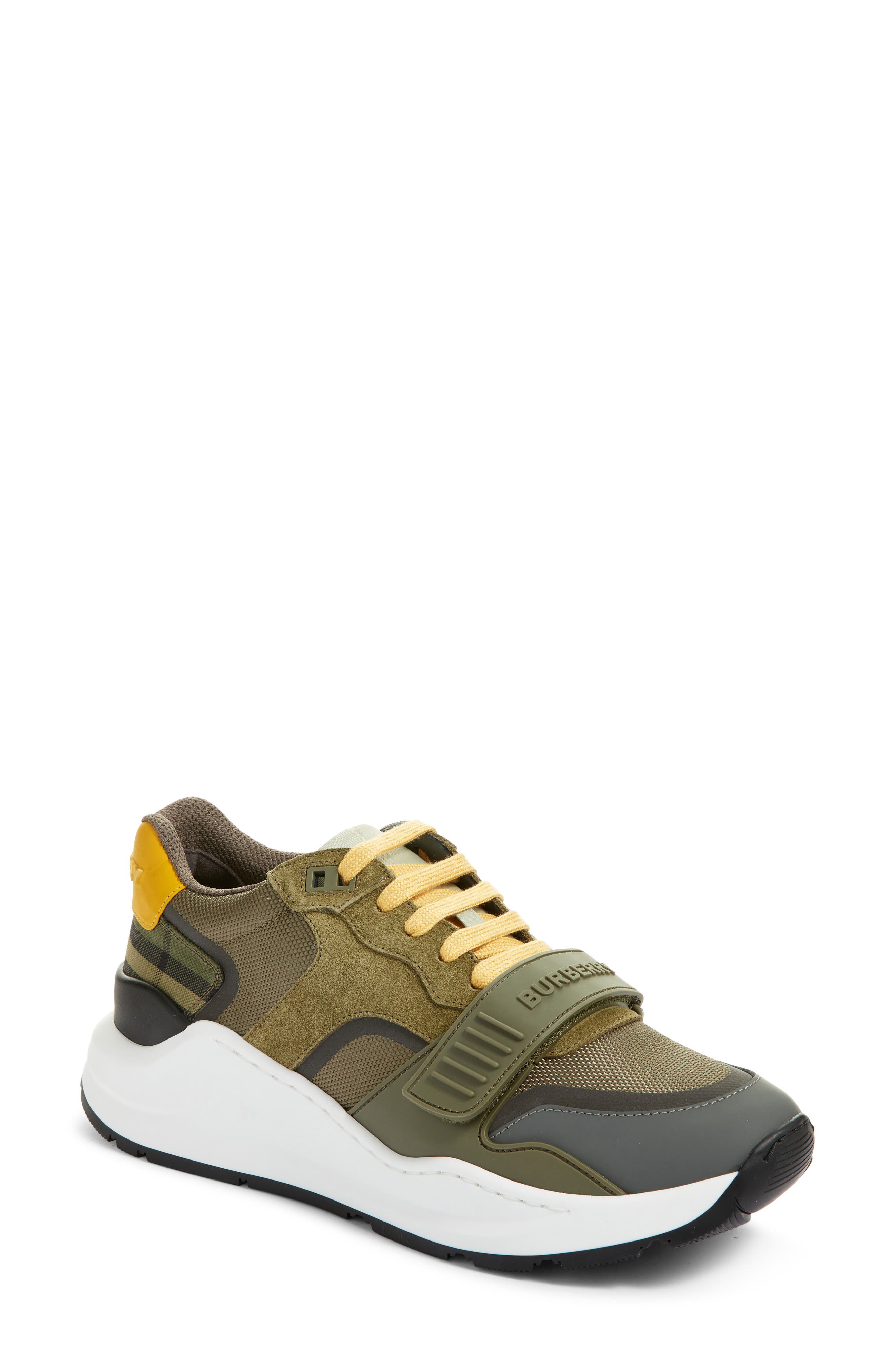 green burberry sneakers