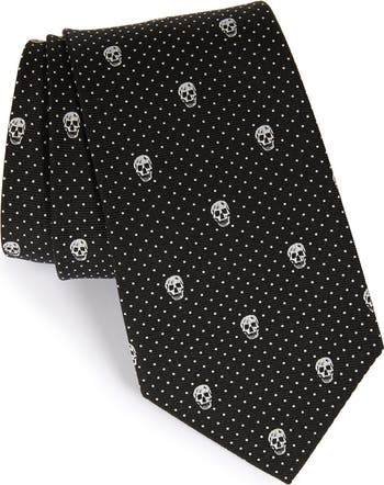 Alexander mcqueen 2025 skull tie