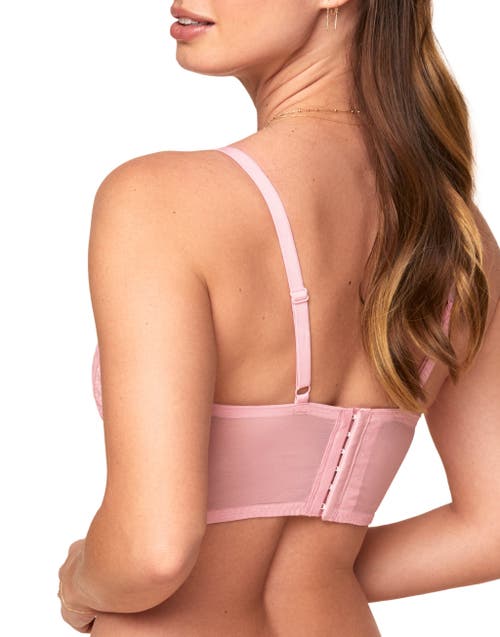 Shop Adore Me Nymphadora Contour Balconette Bra In Medium Pink