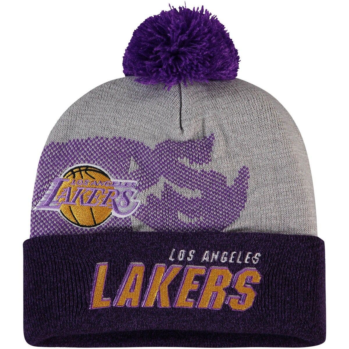 la lakers knit hat