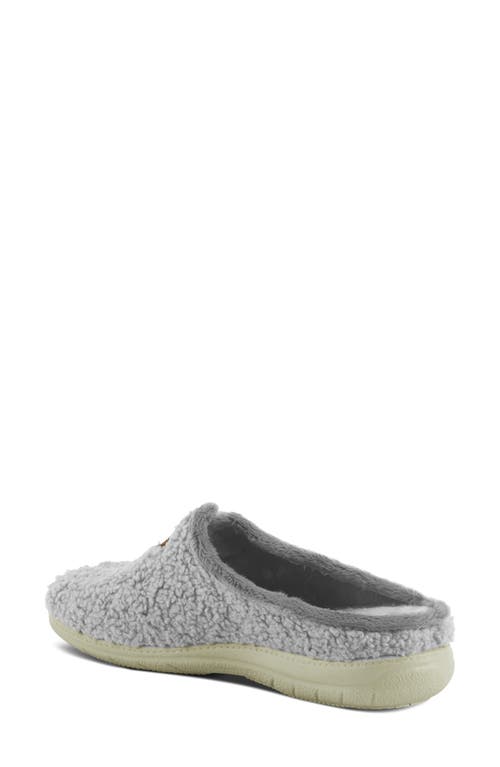 Shop Flexus By Spring Step Paddington Faux Shearling Slipper In Grey