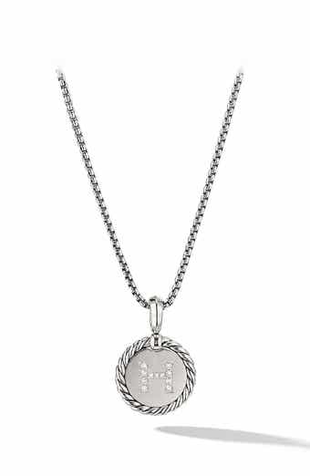 David yurman letter online necklace