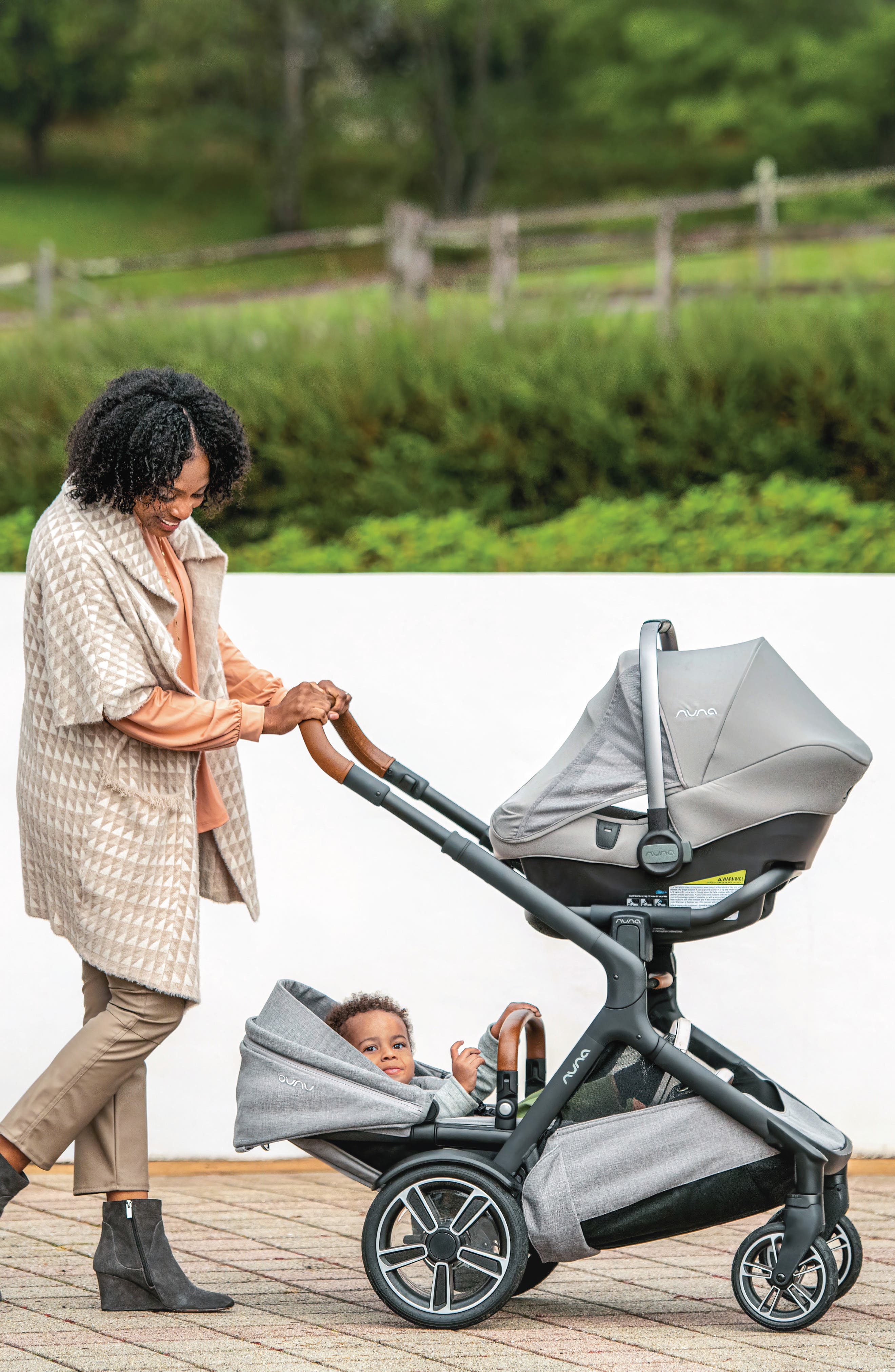 nuna sibling stroller