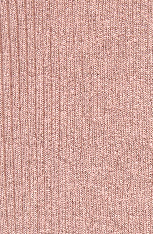 Nordstrom Rib Crew Socks In Pink Puff