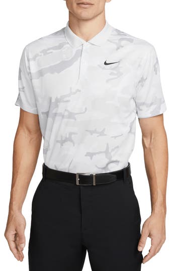 Nike Dri-fit Victory Golf Polo In White