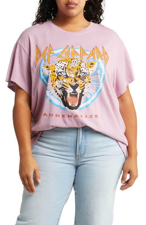 Daydreamer Adrenalize Graphic Tee in Lotus Flower