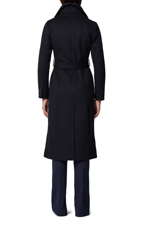 Soia & Kyo Ilana Wool Blend Coat In Black