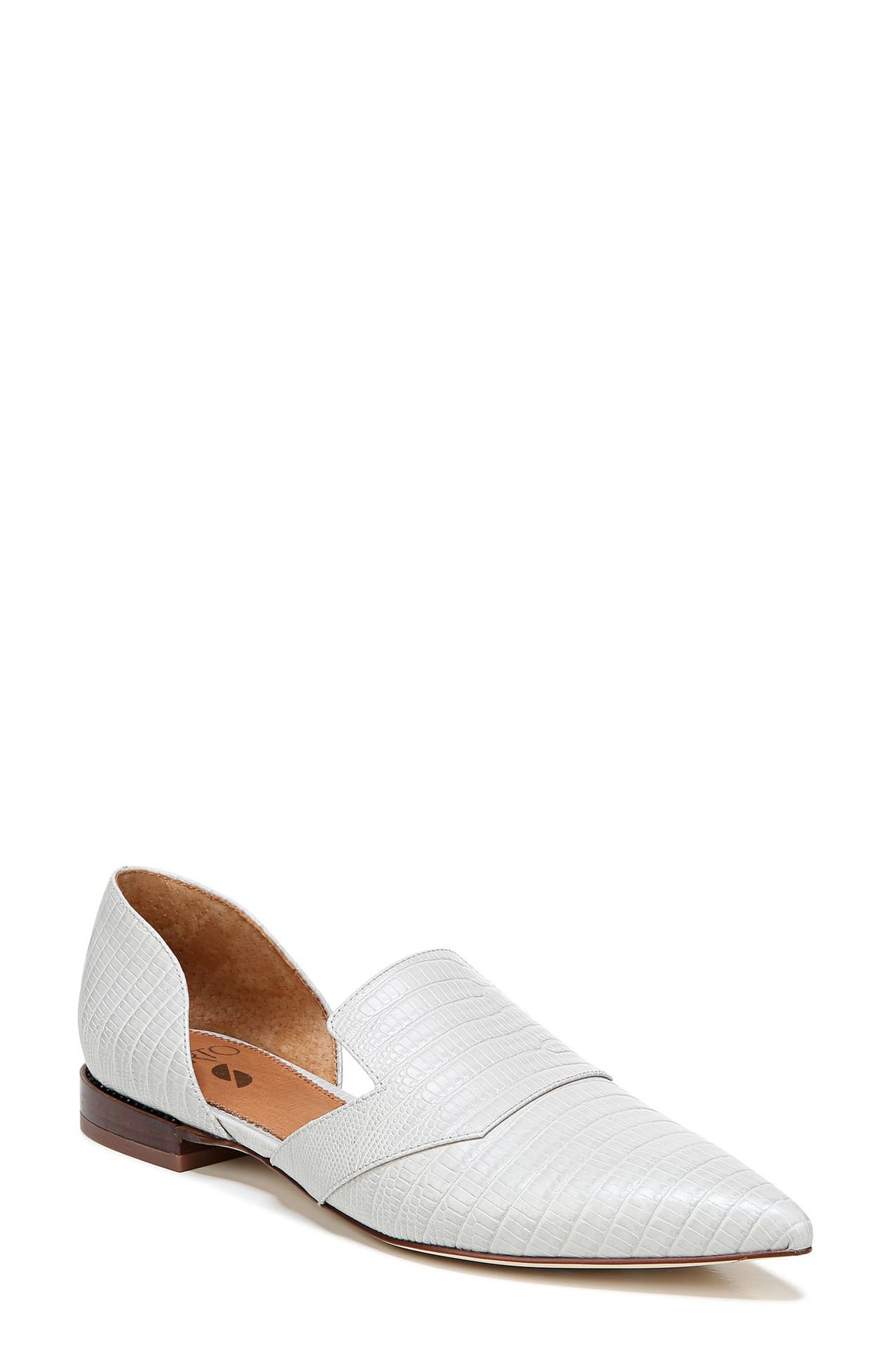 sarto by franco sarto pointed toe slingback flat