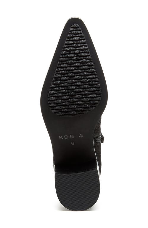 Kelsi Dagger Brooklyn Milly Pointed Toe Bootie In Black