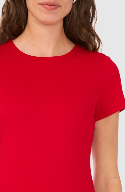 Shop Halogenr Halogen(r) Essential Compression T-shirt In Ultra Red