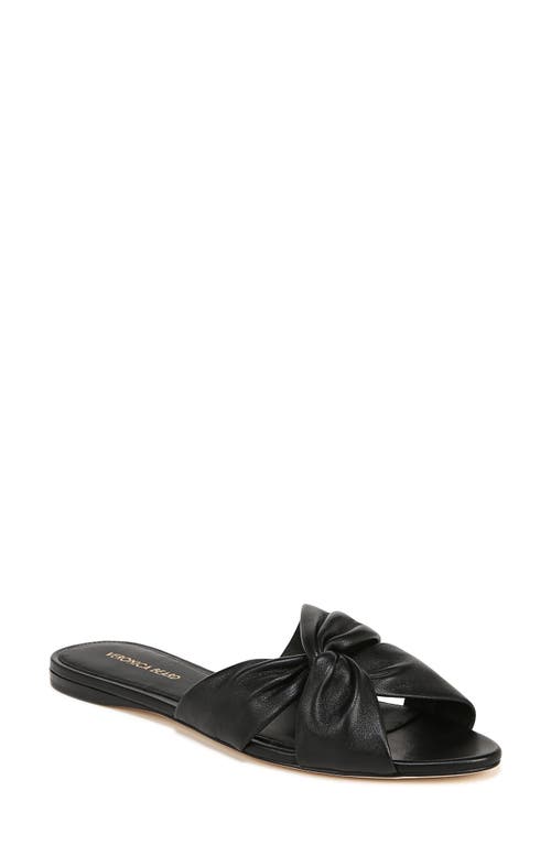 Seraphina Slide Sandal in Black