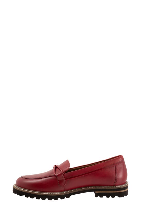 Shop Trotters Fiora Loafer In Red
