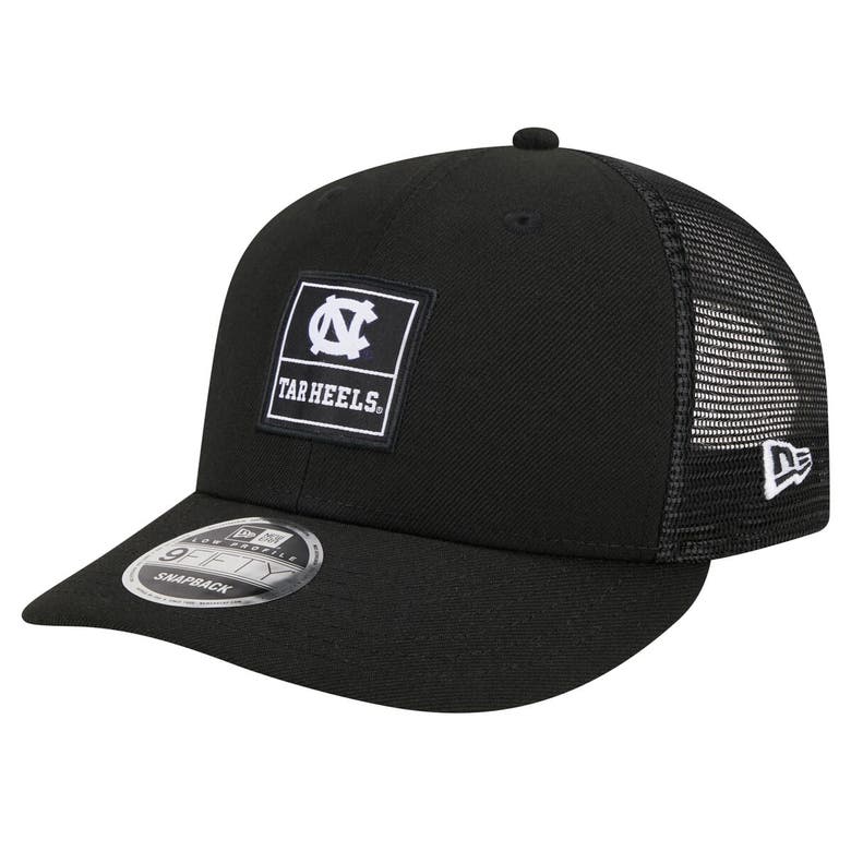 Shop New Era Black North Carolina Tar Heels Labeled 9fifty Snapback Hat