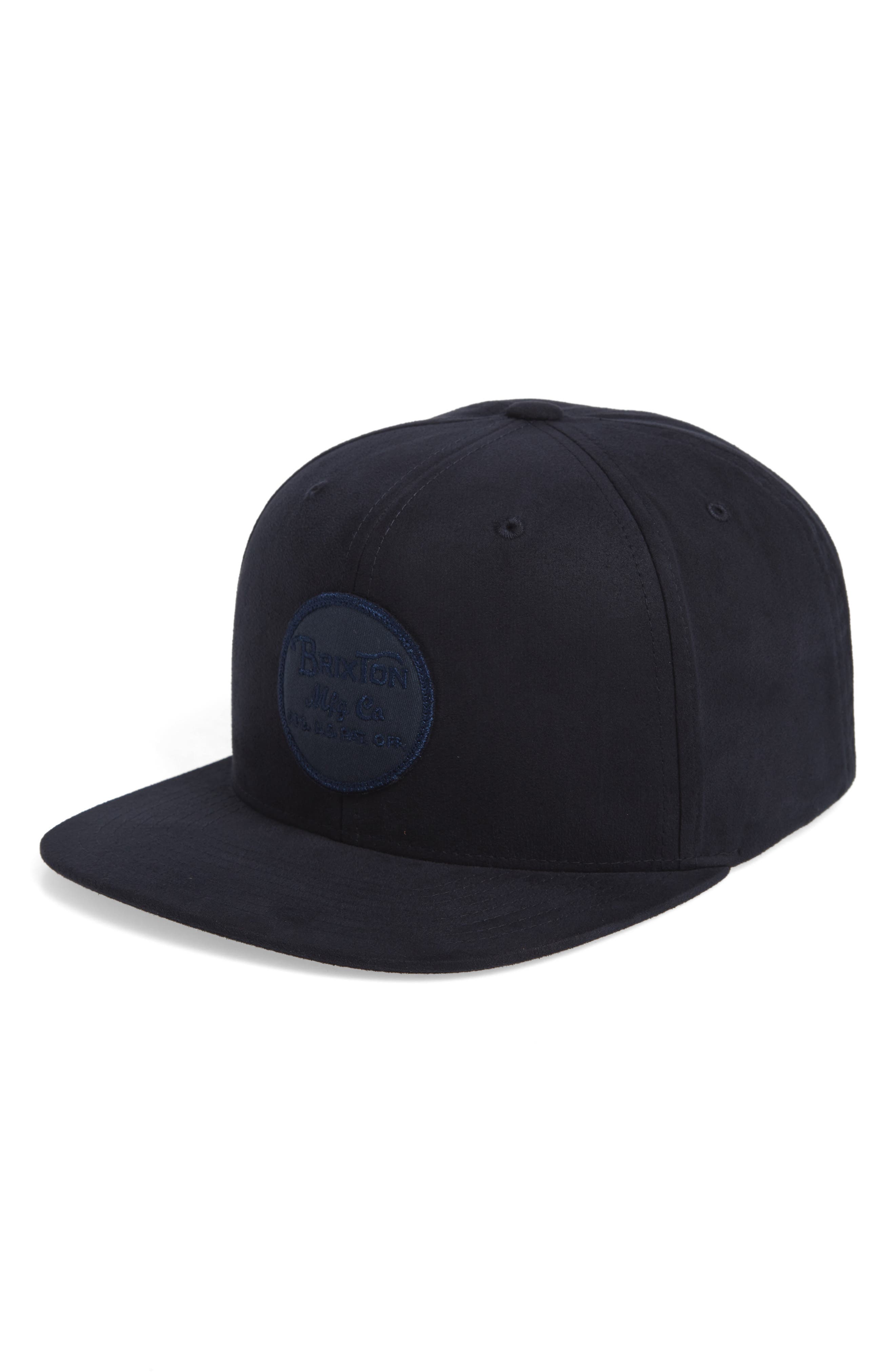 Brixton Wheeler Logo Patch Cap  Nordstrom