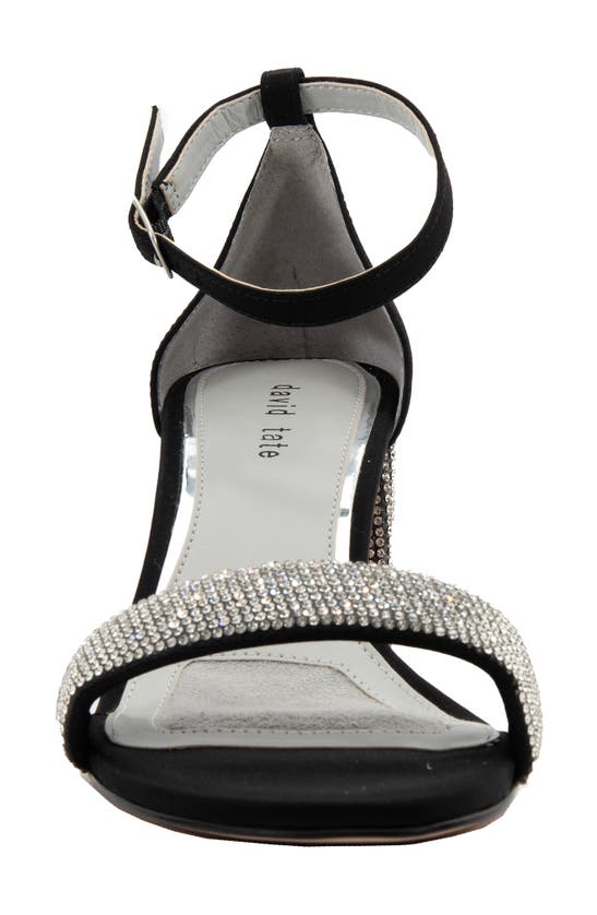 Shop David Tate Icon Evening Sandal In Black