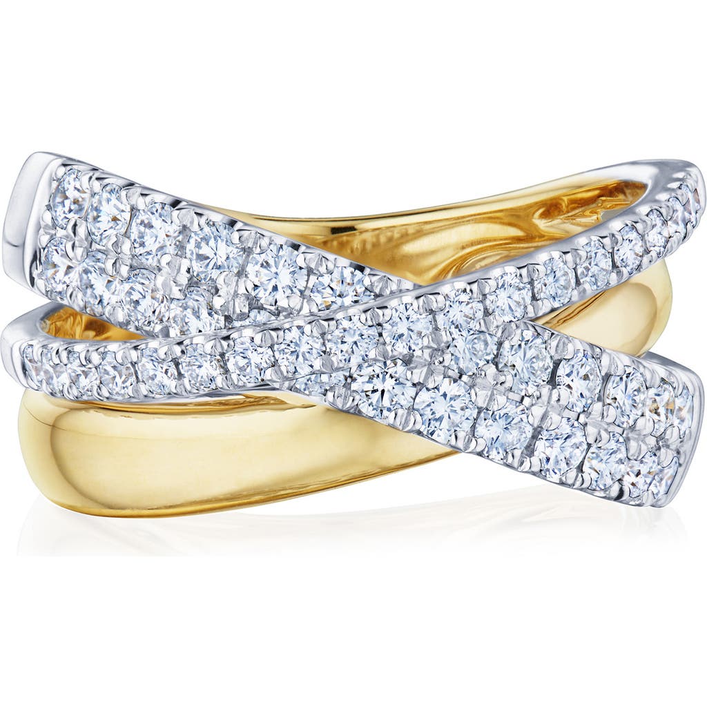 Kwiat Xo Diamond Stack Ring In Gold