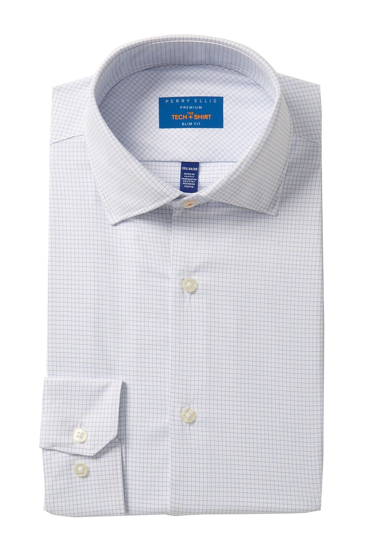 perry ellis slim fit tech shirt
