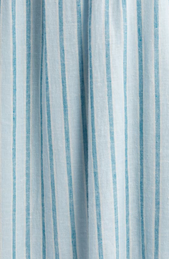 Shop Rails Iona Stripe Linen Blend Midi Dress In Cambria Stripe