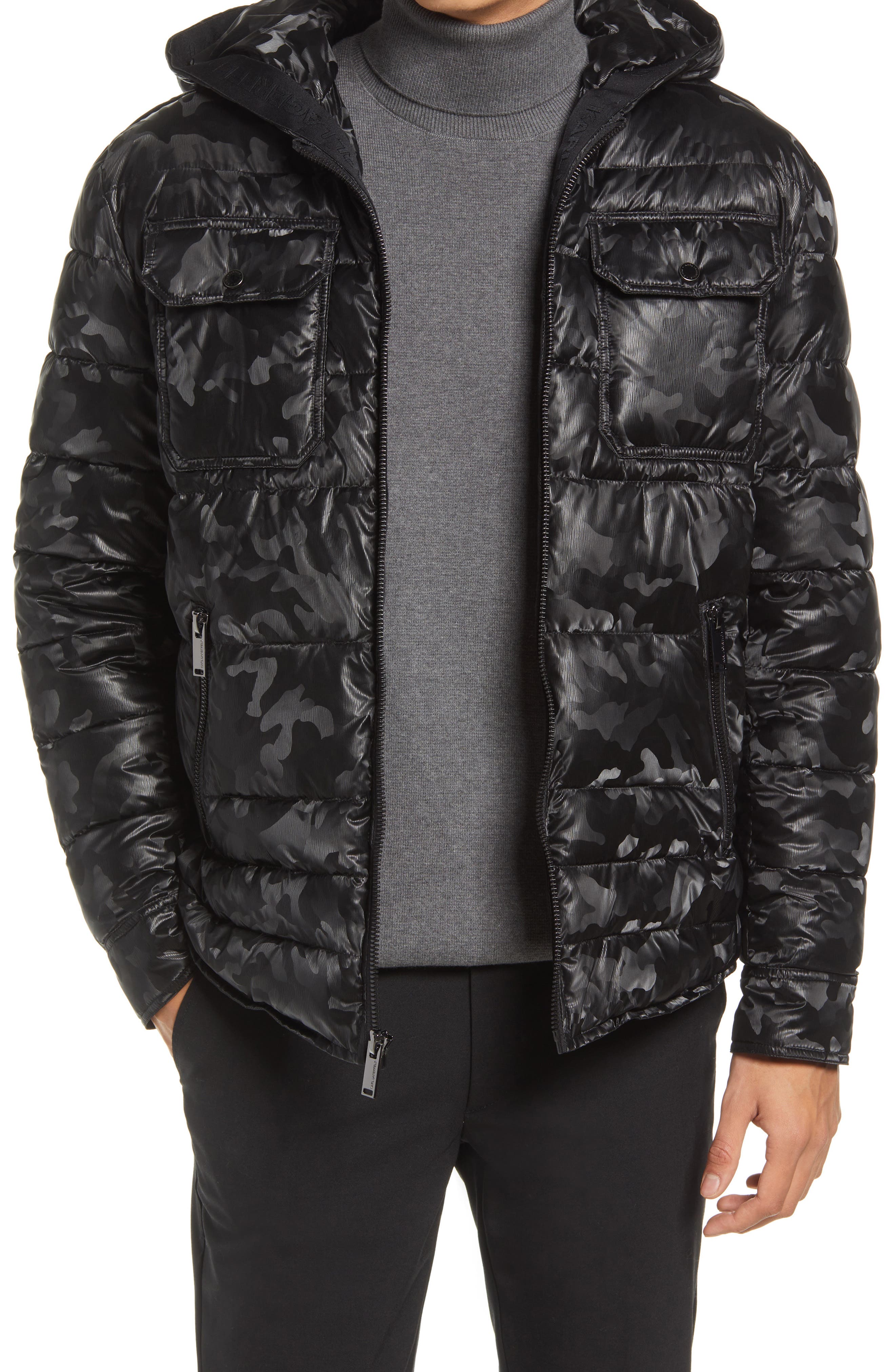 karl lagerfeld puffer jacket mens