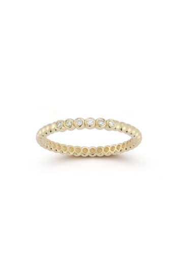 Ember Fine Jewelry 14k Gold Diamond Stackable Band Ring In Gold